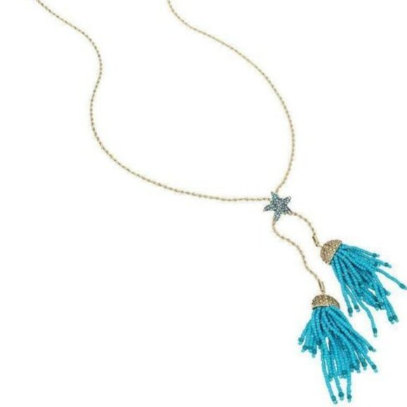 Betsey Johnson Starfish Necklace & Earrings - Picture 3 of 12